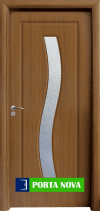 Интериорна врата серия Стандарт, модел 066, цвят Златен дъб