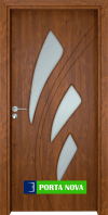 Интериорна врата серия Гама, модел 202, цвят Златен дъб