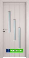 Интериорна врата серия Гама, модел 206, цвят Перла