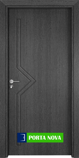 Интериорна врата серия Гама, модел p 201, цвят Сив кестен
