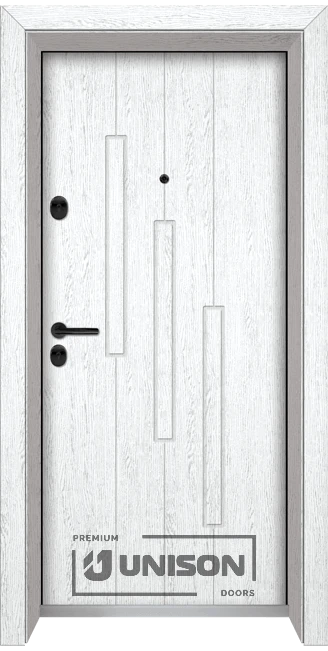 Входни врати Unison Optima 206p - Бреза